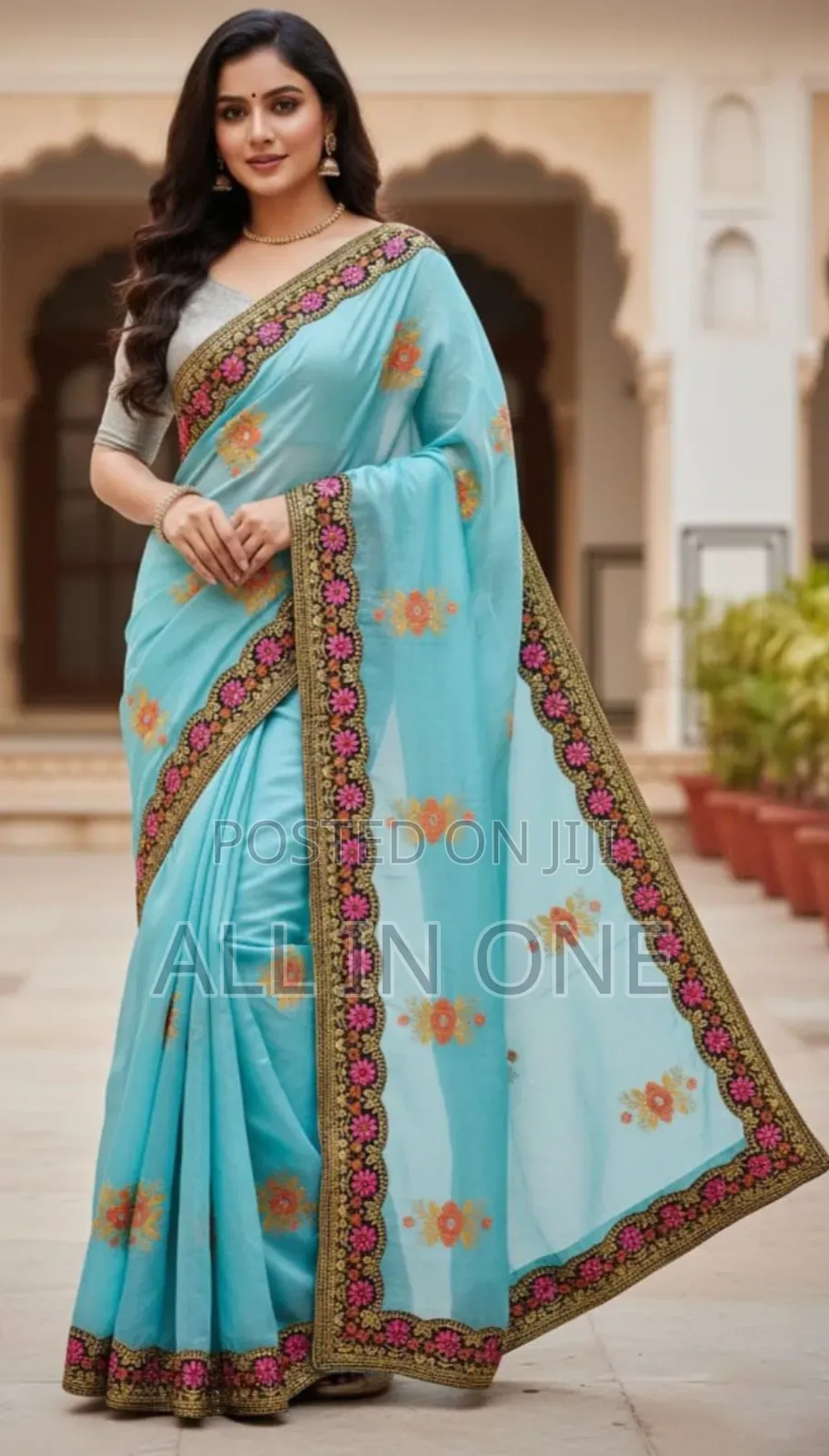 Premium Semi-Muslin Saree New Updated Indian Collection