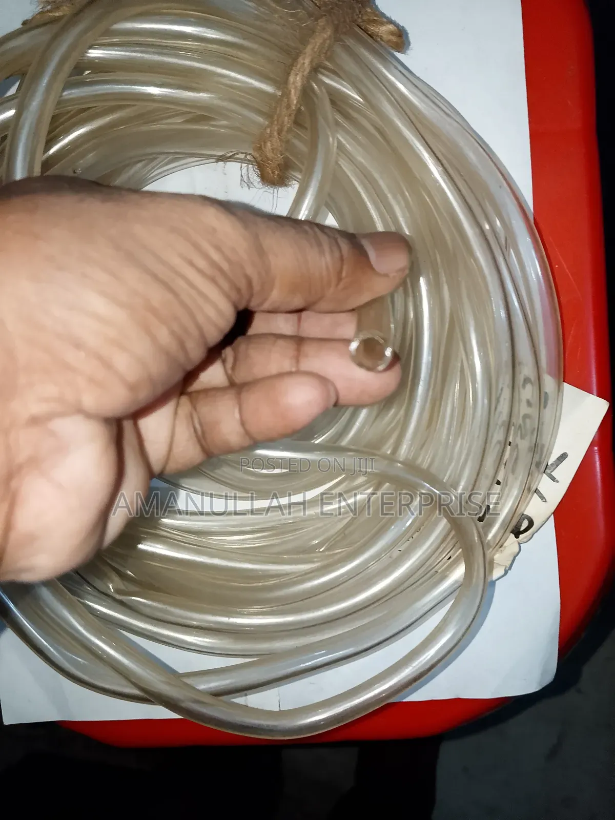 Clear PVC Level Pipe or Tubing Allows for Full Visual Flow (10 Feet)