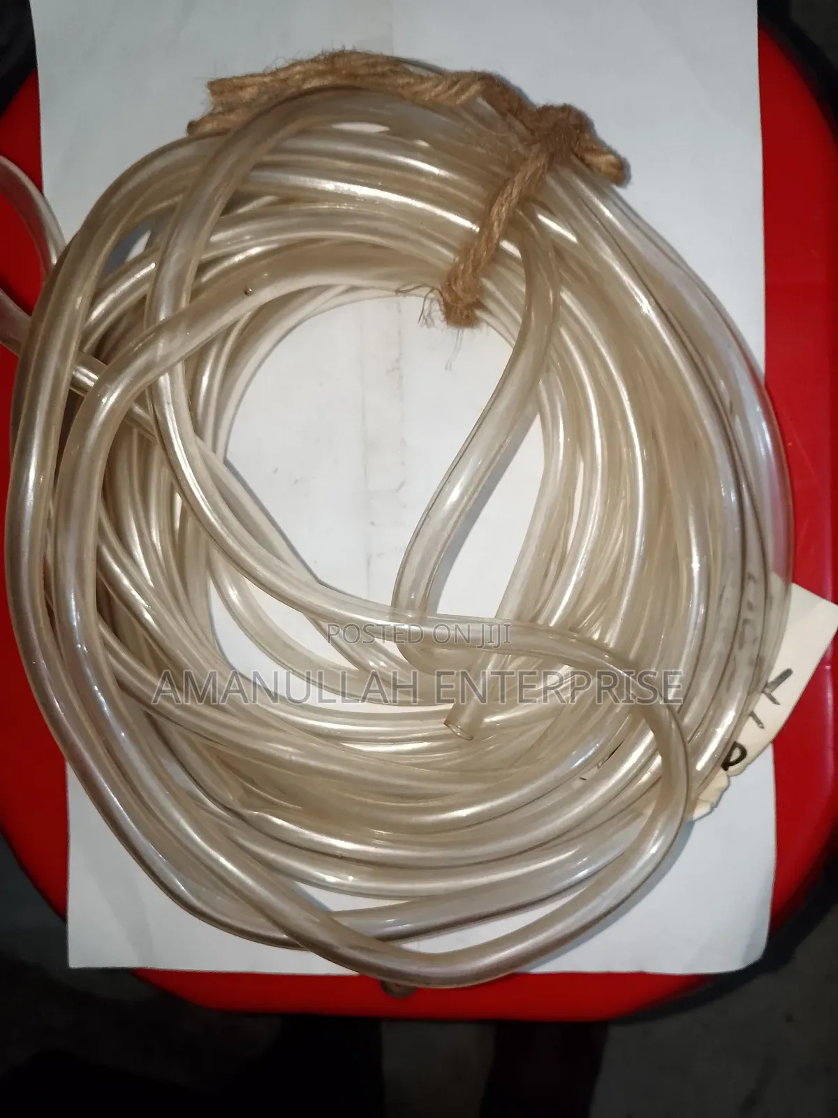 Clear PVC Level Pipe or Tubing Allows for Full Visual Flow (10 Feet)