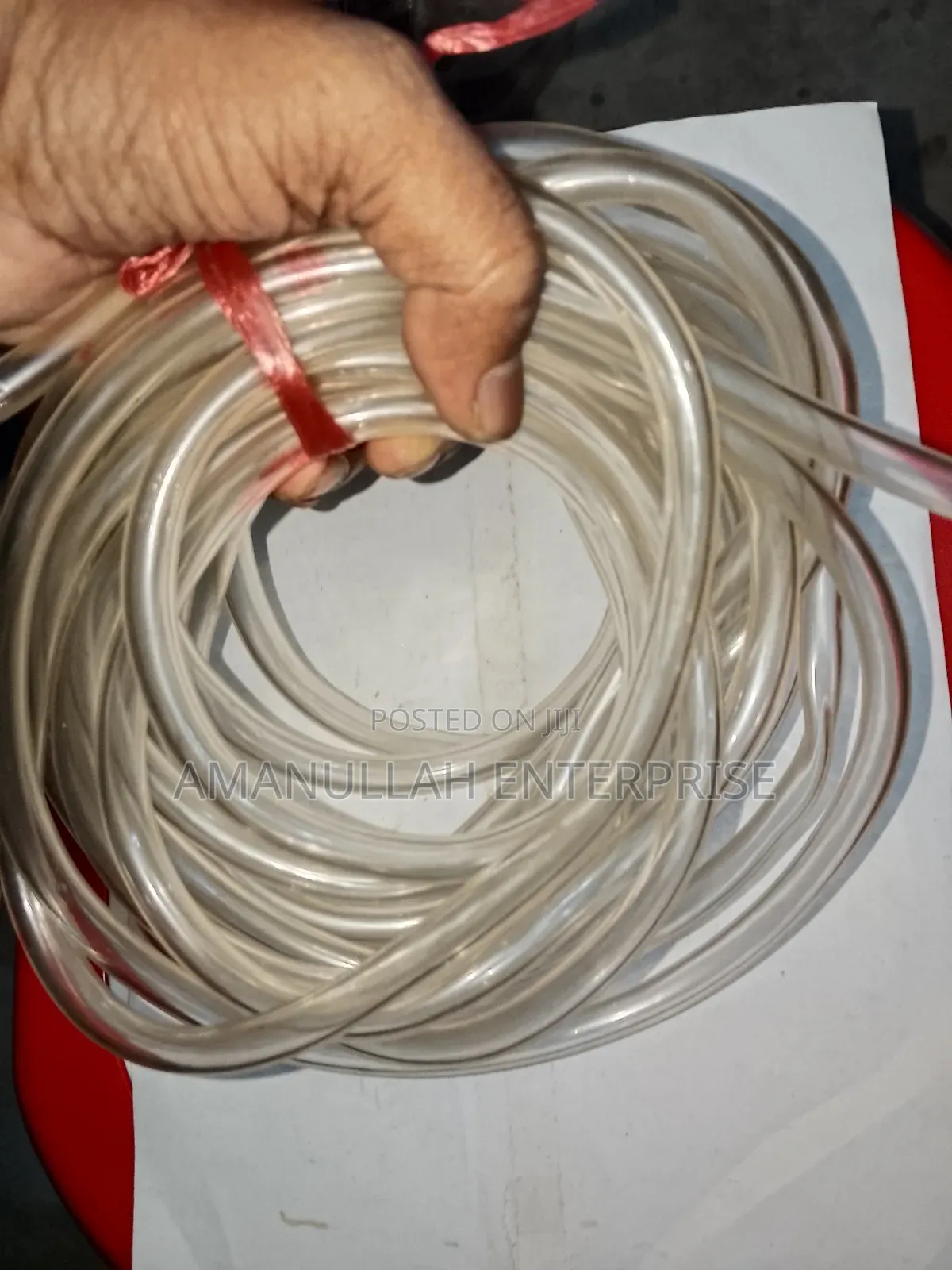 Clear PVC Level Pipe or Tubing Allows for Full Visual Flow (10 Feet)