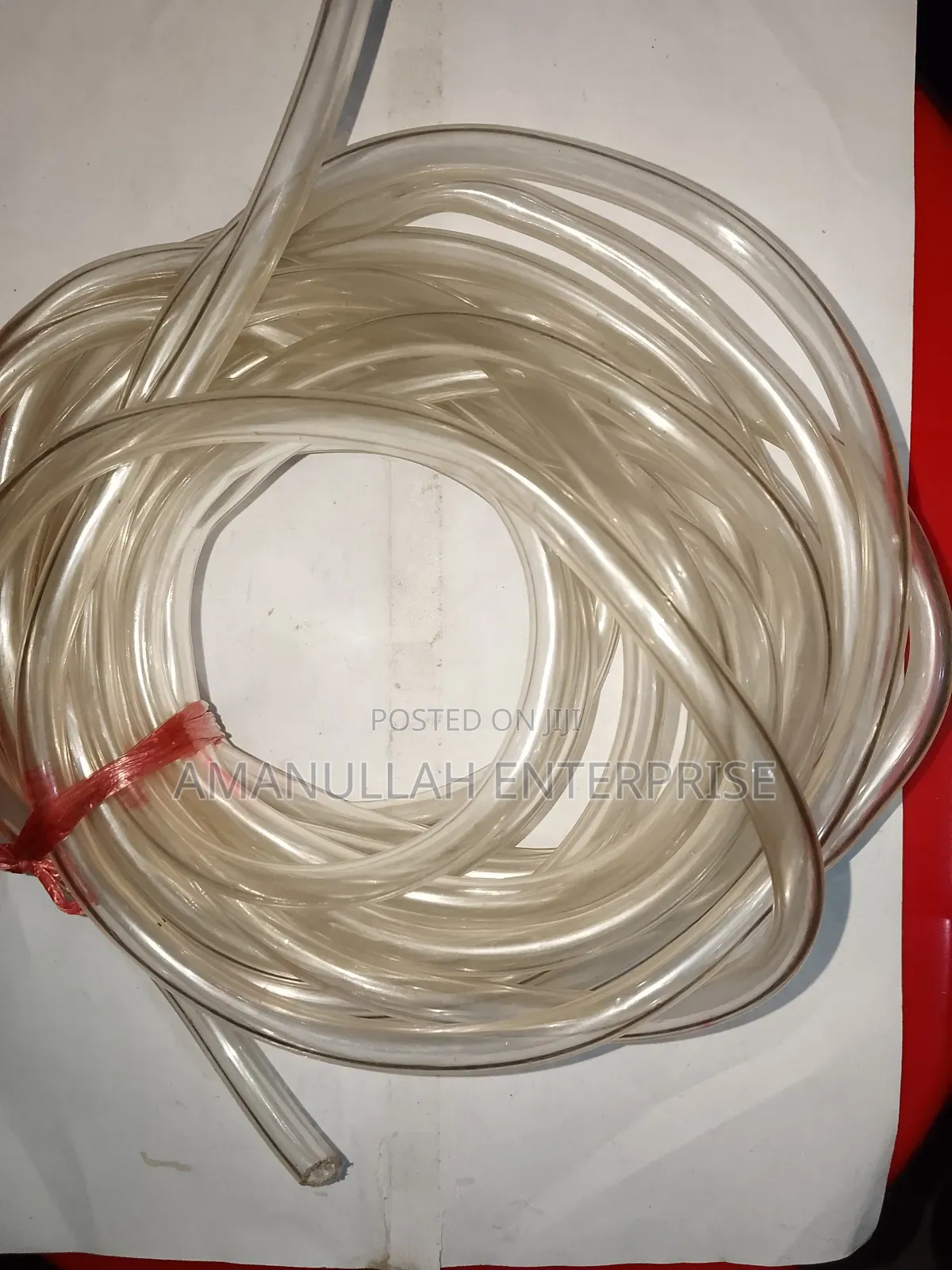 Clear PVC Level Pipe or Tubing Allows for Full Visual Flow (10 Feet)