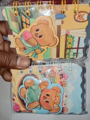 Miniso Butterbear Collection Soft Wire-Bound Notebooks (01 Pcs)