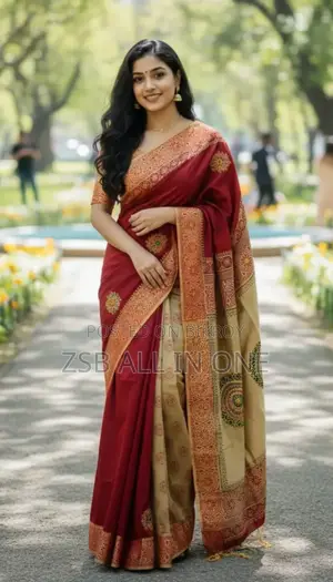 Premium Dupion Silk Saree Eid Collection