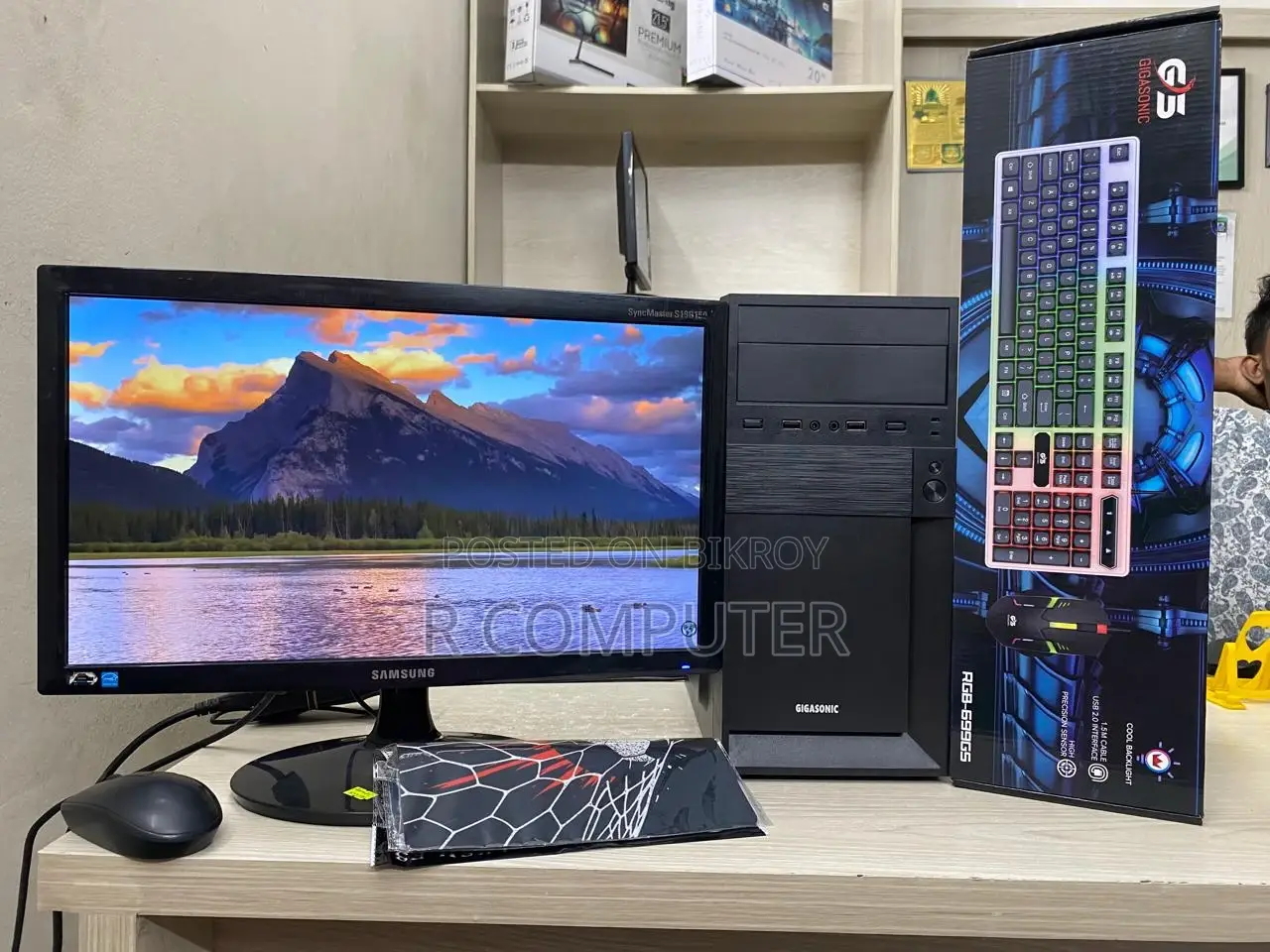 New Desktop Computer 8GB Intel Core I5 SSD 128GB