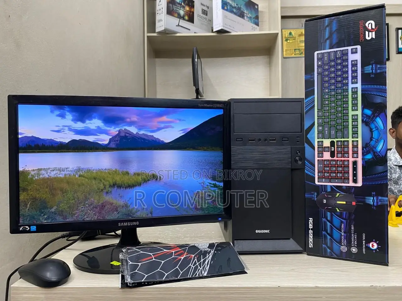 New Desktop Computer 8GB Intel Core I5 SSD 128GB