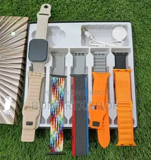 W10 Smart Watch with 10 Straps
