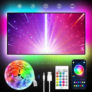 High Quality SMD 16 Feet RGB Strip Light App and Remote Both Controled