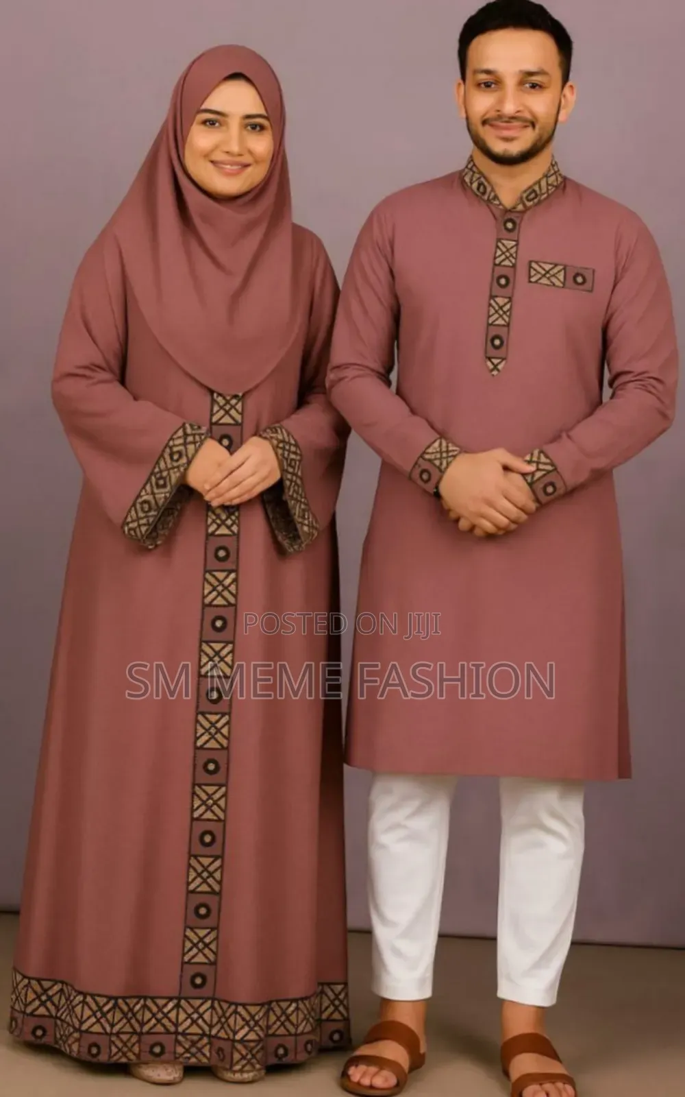Eid Special Couple Panjabi Three Piece Combo