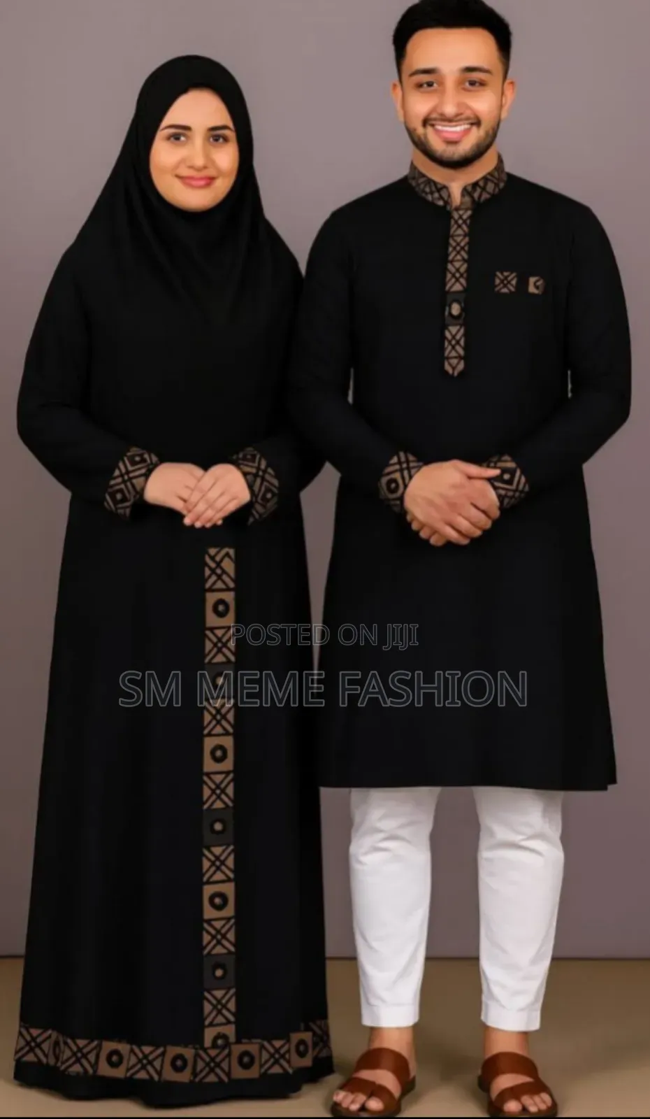 Eid Special Couple Panjabi Three Piece Combo