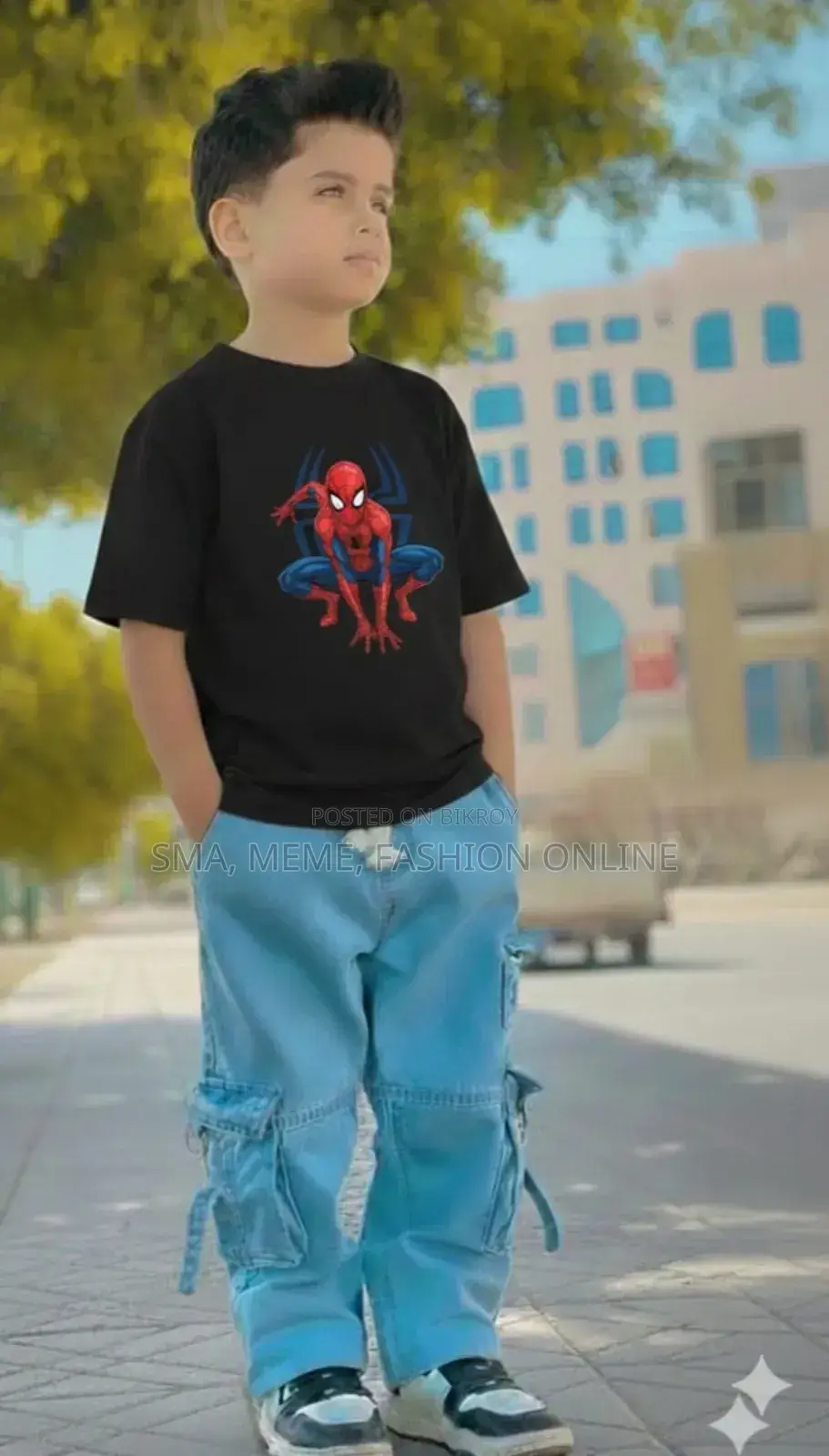 Boys Denim Pant and T-Shirt Set