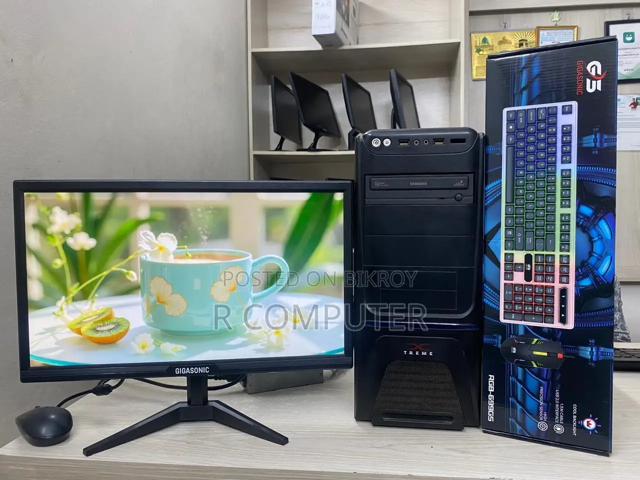 Desktop Computer 4GB Intel Core I7 SSD 128GB