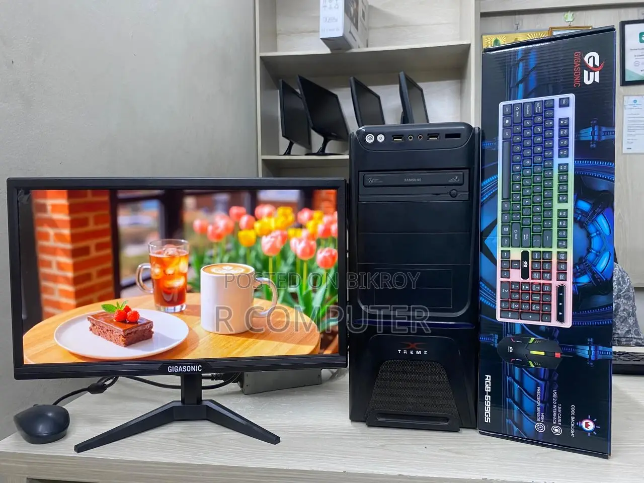 Desktop Computer 4GB Intel Core I7 SSD 128GB