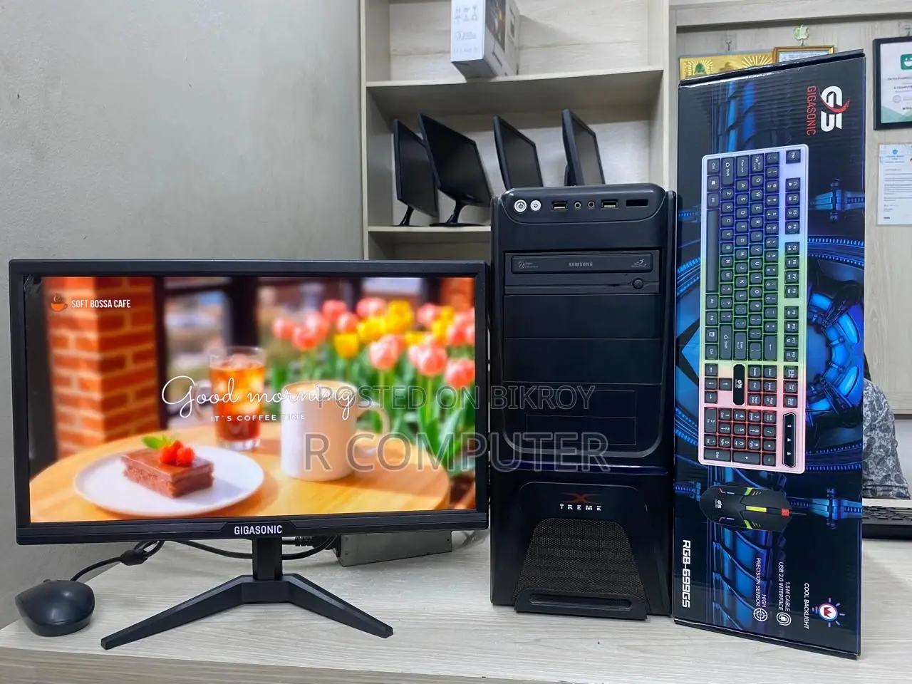 Desktop Computer 4GB Intel Core I7 SSD 128GB
