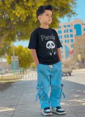 Buy Boys Denim Pant and T-Shirt Set