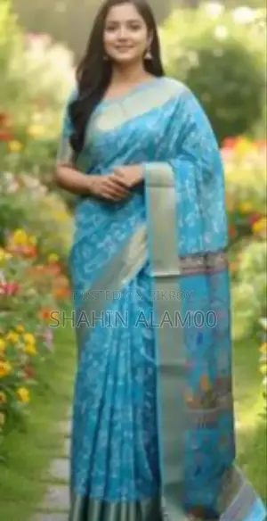 Premium Kaftan Silk Saree