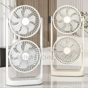 USB Fan, Portable Double-Layer Cooling Fan