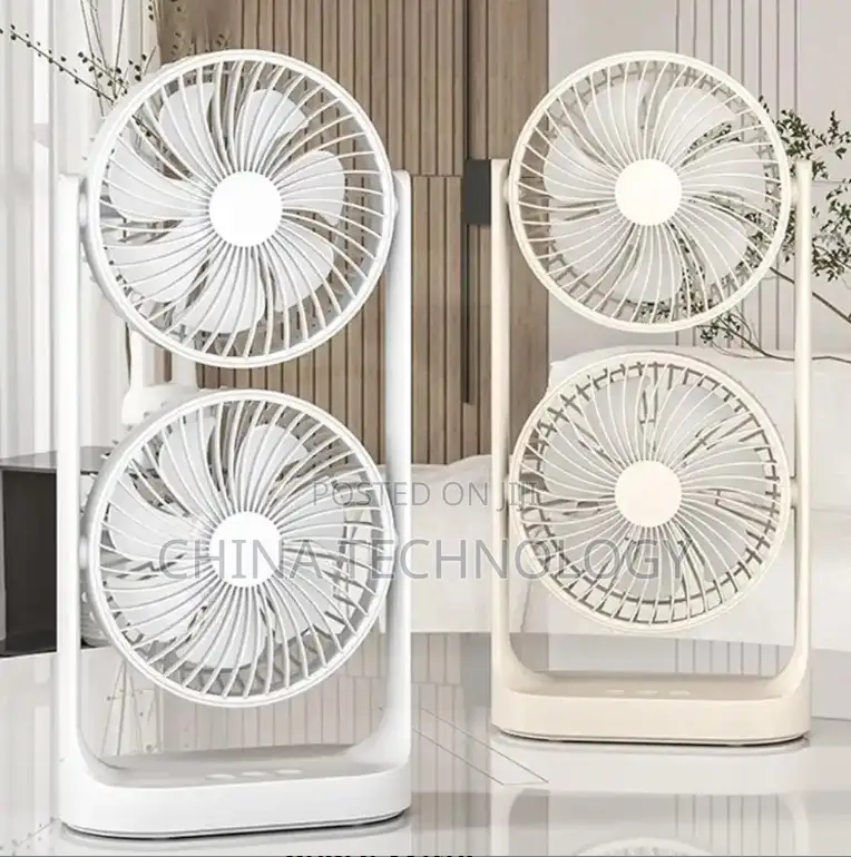USB Fan, Portable Double-Layer Cooling Fan
