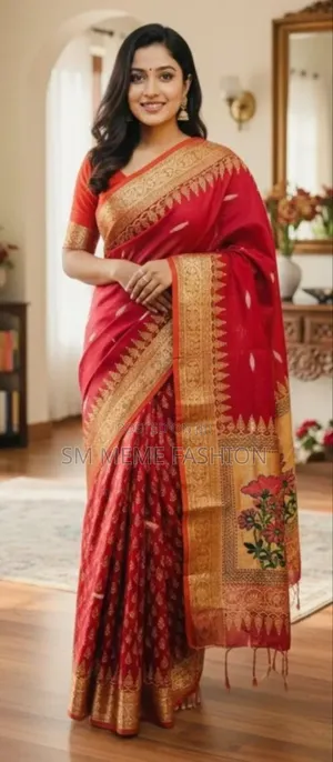 Premium Mahisha Saree: A Blend of Elegance and Comfort