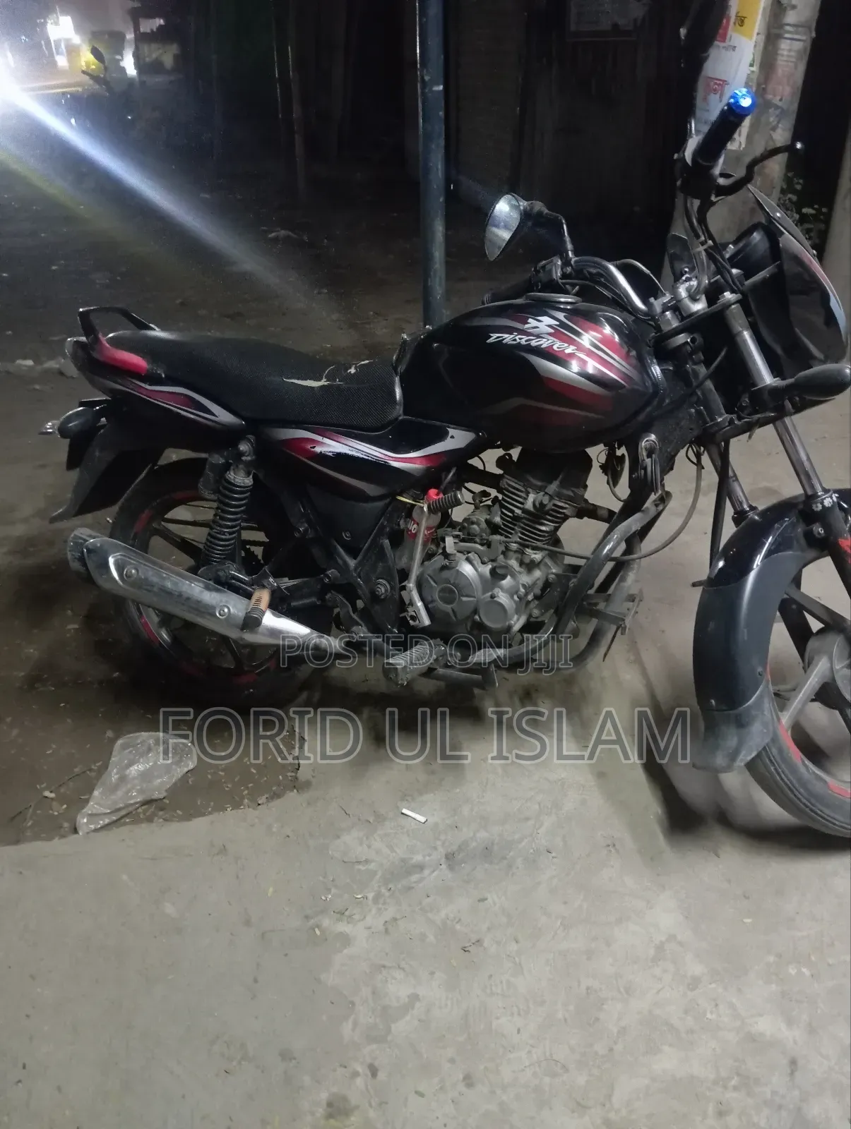 Bajaj Discover 100 2019 Black