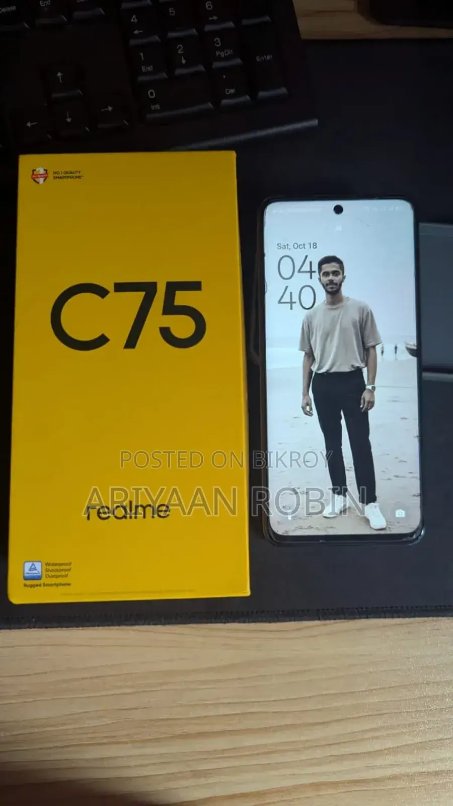 Realme C75 128 GB Black