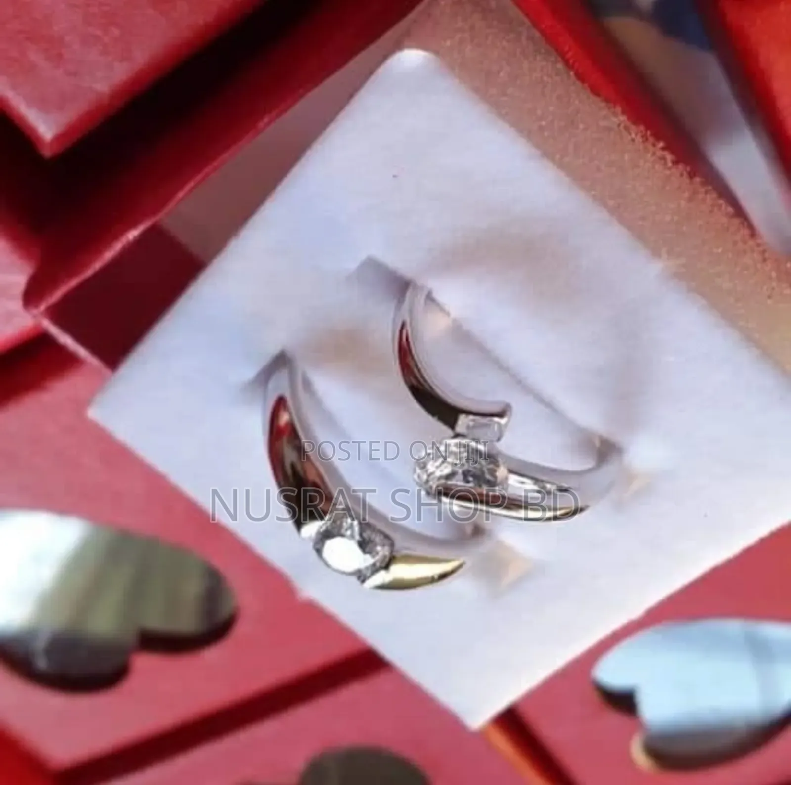 Unique Couple Lover Finger Rings Men and Women Code 8856