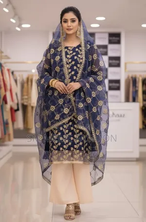 Organza Three Piece