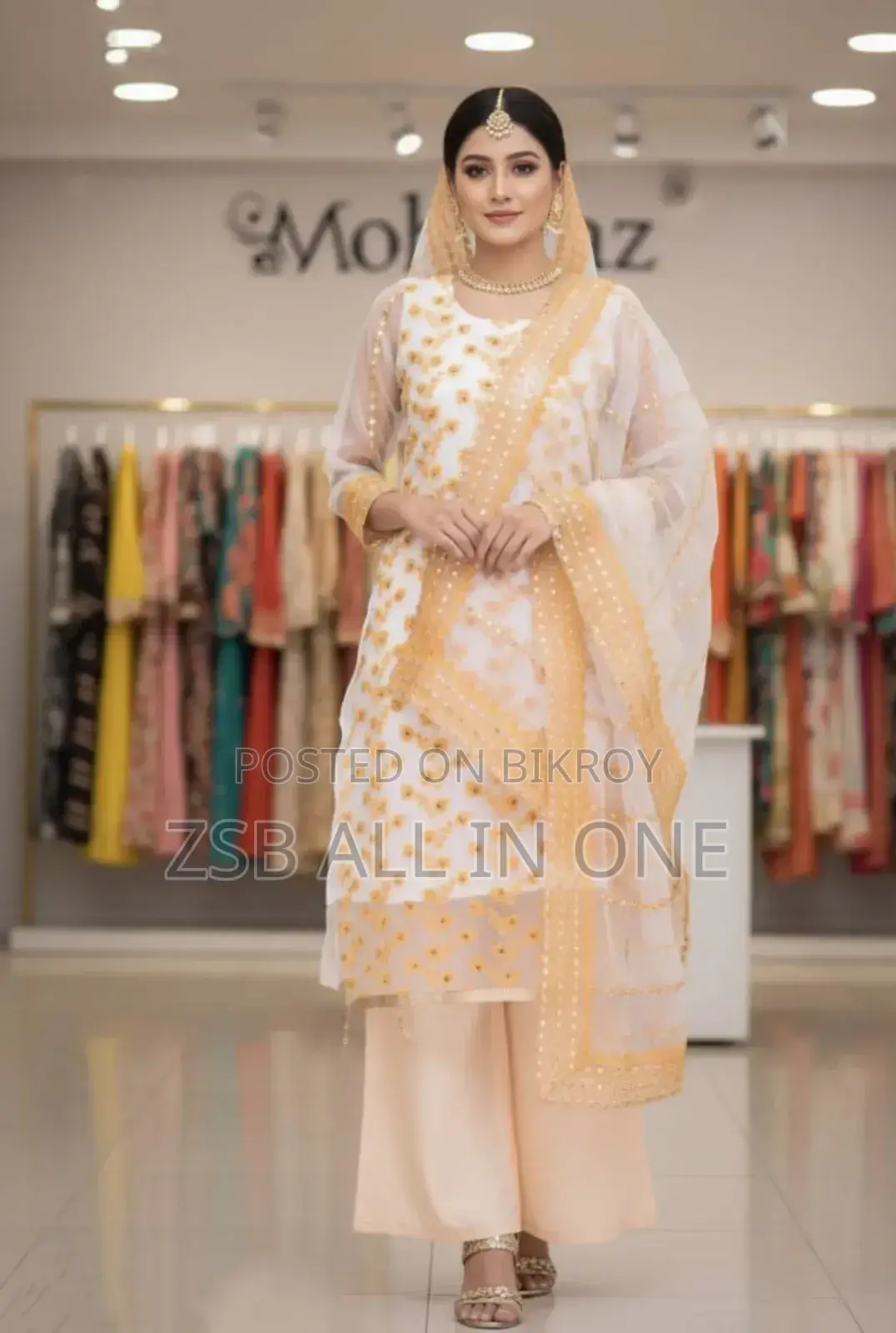 Organza Three Piece