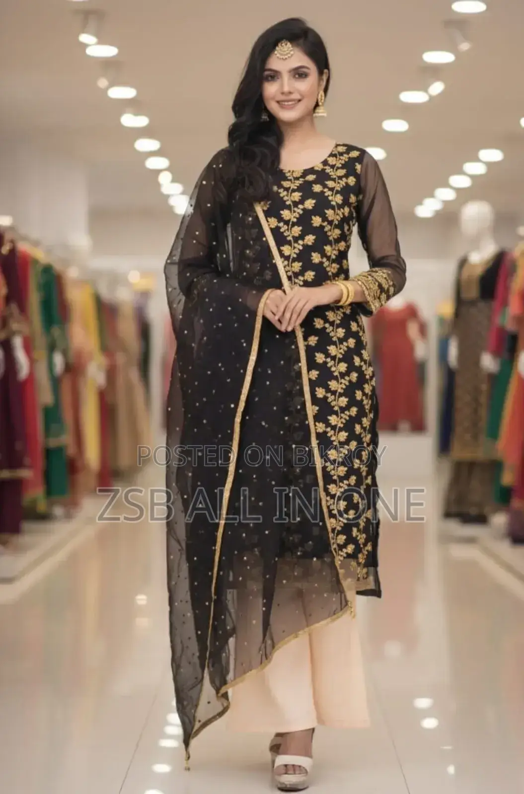 Organza Three Piece