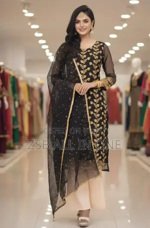 Organza Three Piece
