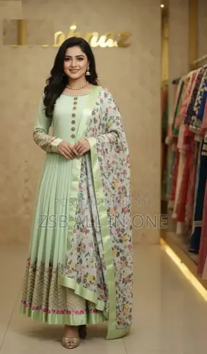 Jorjet Embroidery Party Dress
