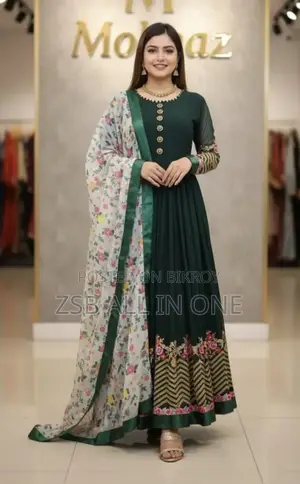 Jorjet Embroidery Party Dress