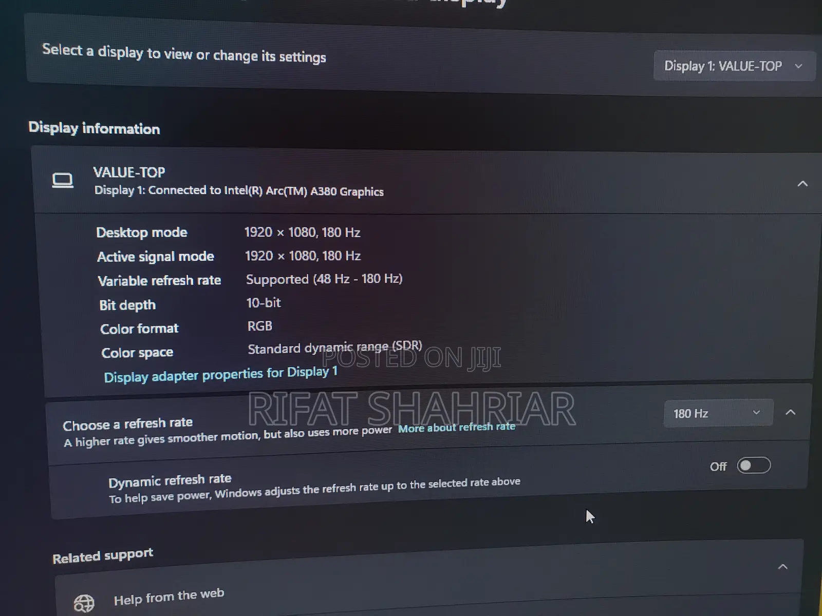 Desktop Computer 32GB Intel SSHD+SSD 700GB