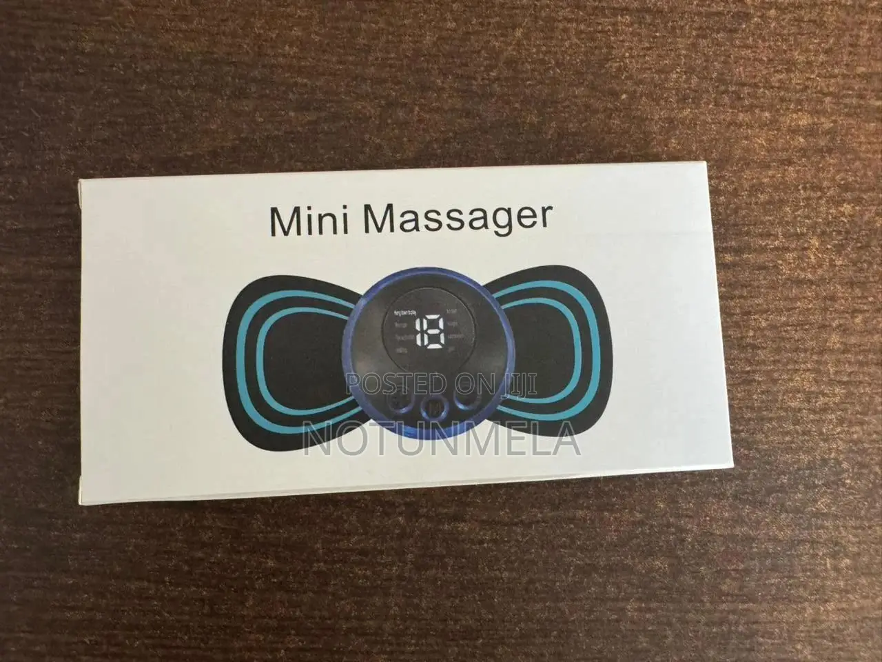 Portable Mini EMS Neck Massager – 2 PCS