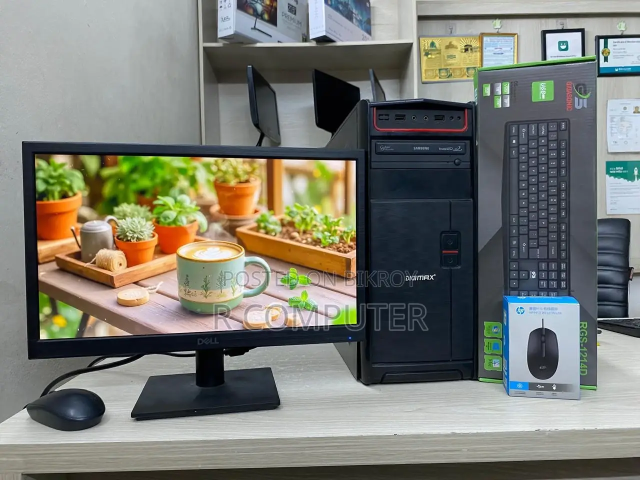 Desktop Computer 4GB Intel Core I3 SSD 256GB