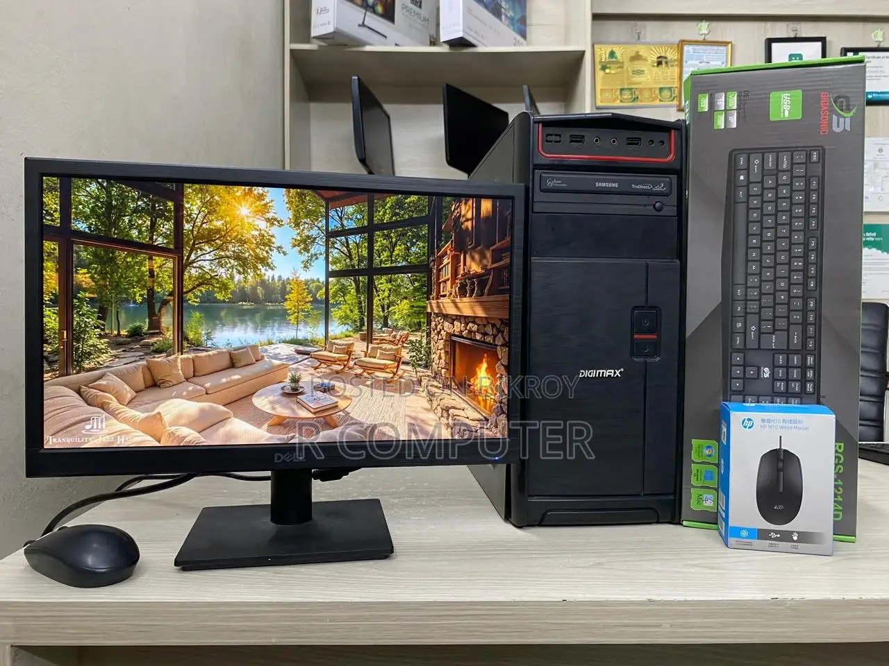 Desktop Computer 4GB Intel Core I3 SSD 256GB