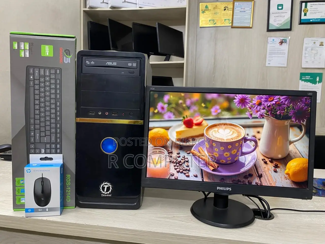 Desktop Computer 4GB Intel Core i5 SSD 128GB