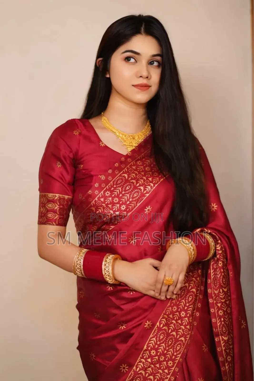 Japanese Silk Saree With Blouse Piece