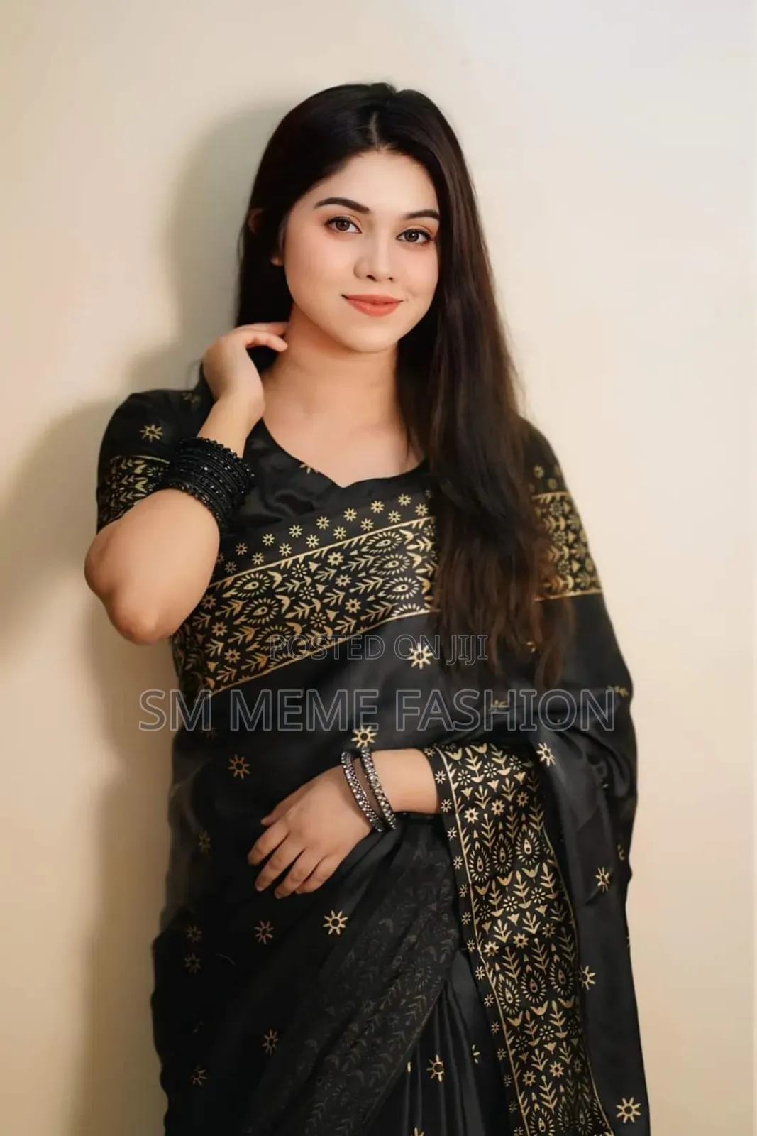 Japanese Silk Saree With Blouse Piece