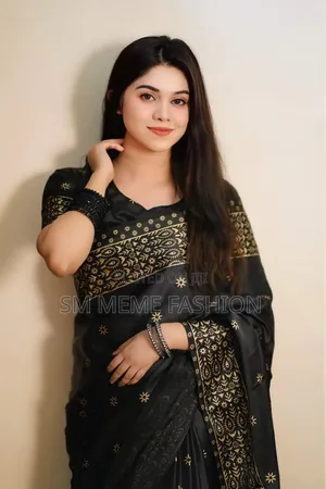 Japanese Silk Saree With Blouse Piece