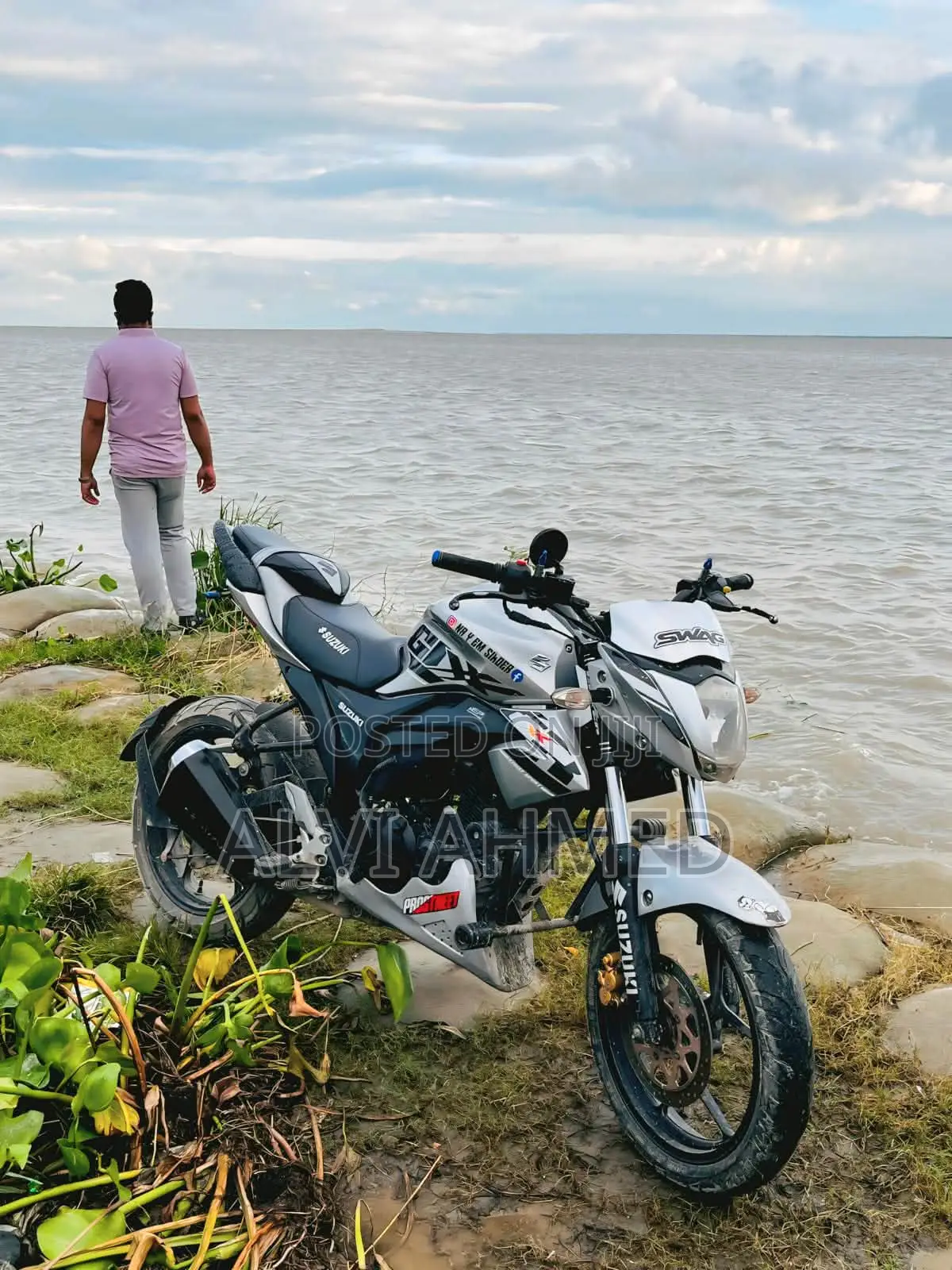 Suzuki Gixxer Monotone 2019 Silver