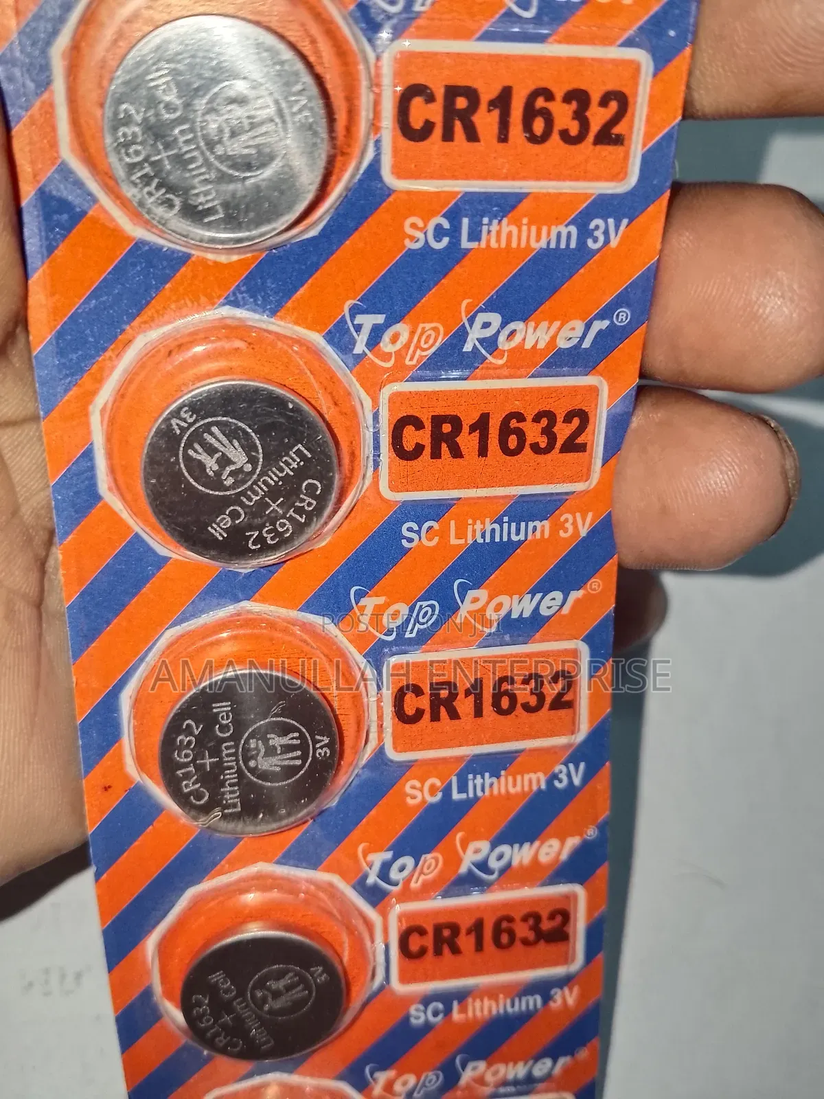Coin Battery Cr1632 Model 3v Cell Battery 05 PCS