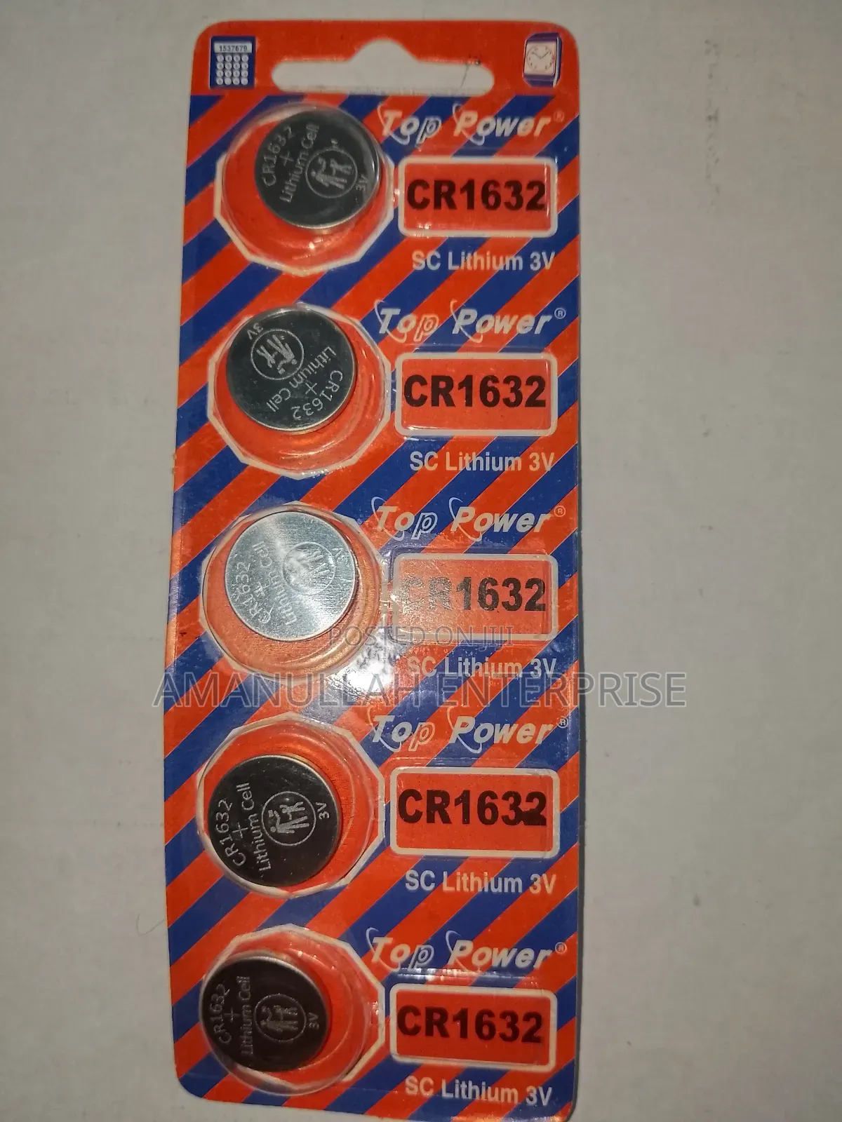 Coin Battery Cr1632 Model 3v Cell Battery 05 PCS