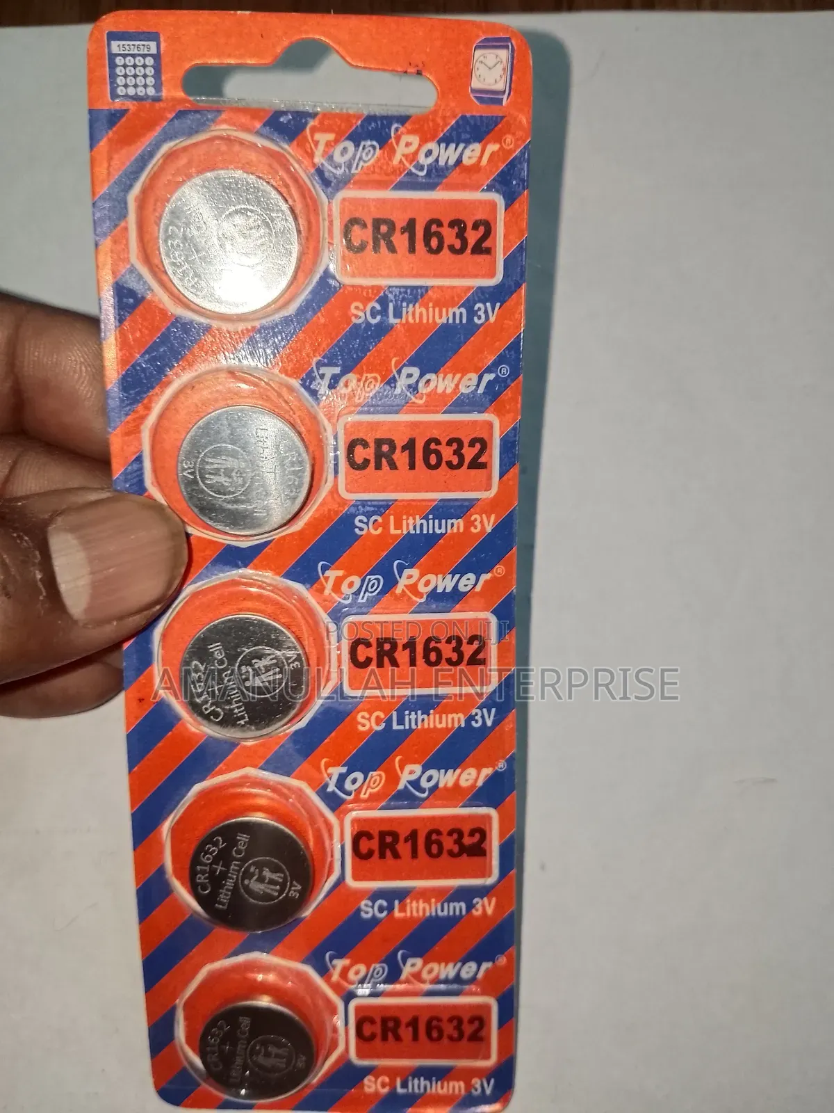 Coin Battery Cr1632 Model 3v Cell Battery 05 PCS