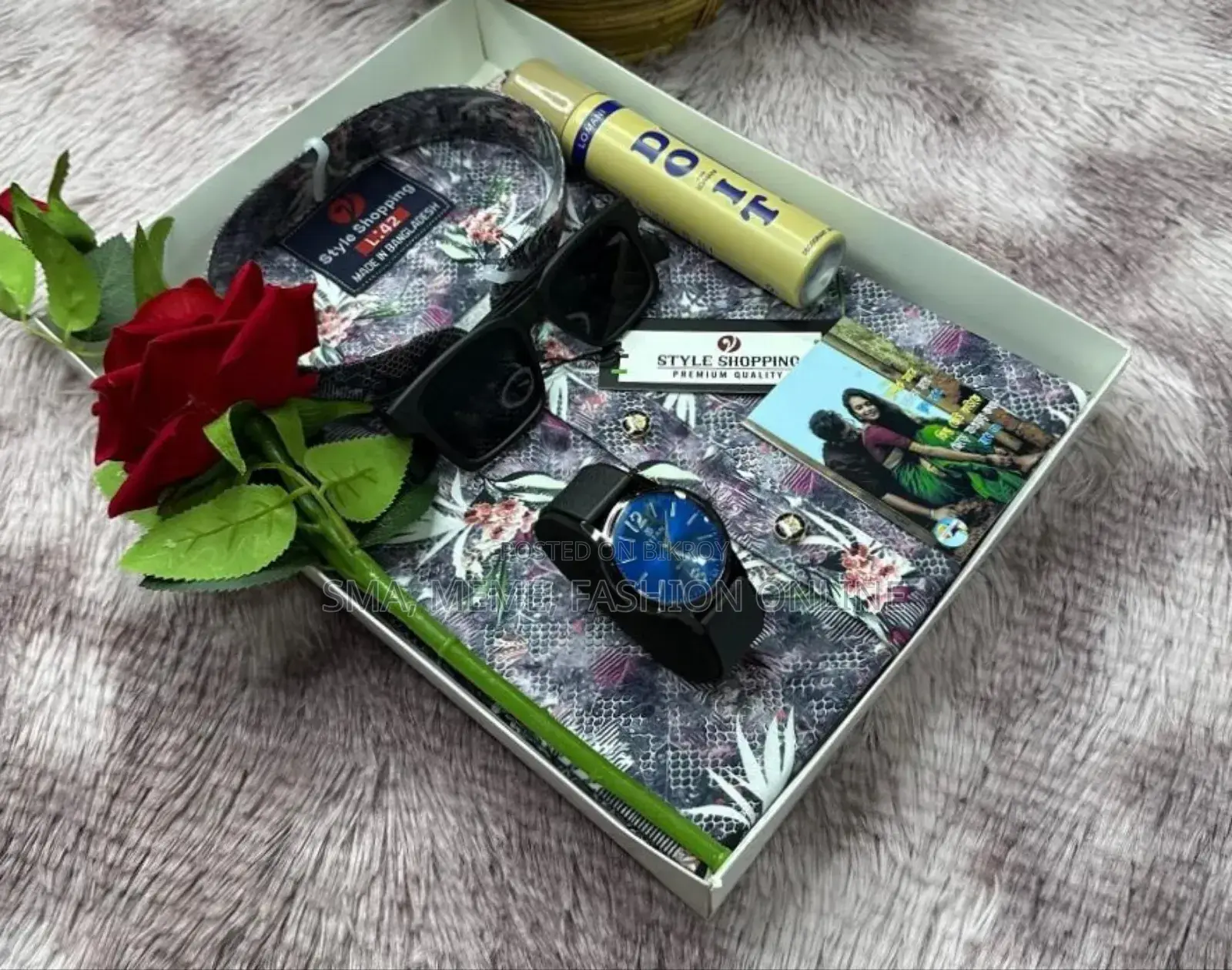 প্রিমিয়াম কম্বো গিফট বক্স (Premium Men's Gift Set)