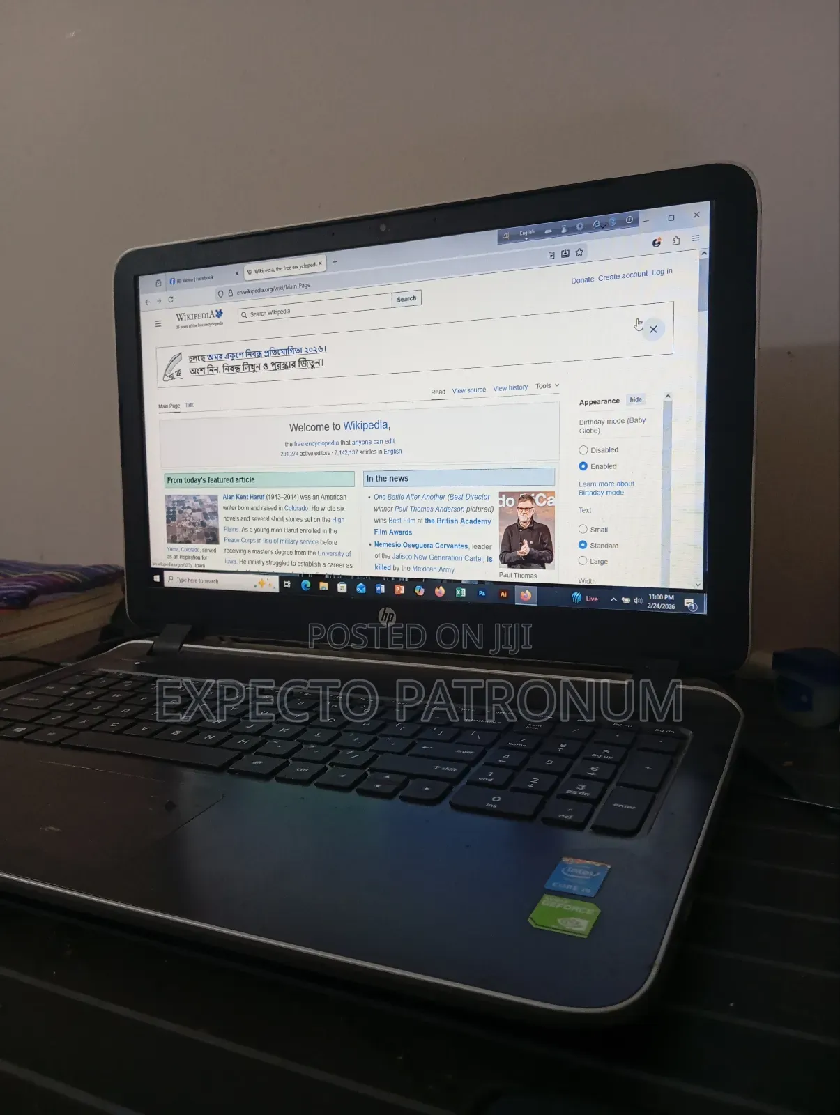 Laptop HP Pavilion 15 4GB Intel Core I5 HDD 1T