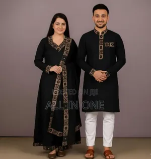 Eid Special Couple Panjabi Three Piece Combo