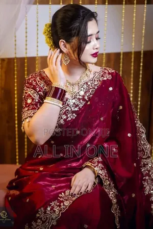 Viral Saree with Sequence and Embroidery Work
