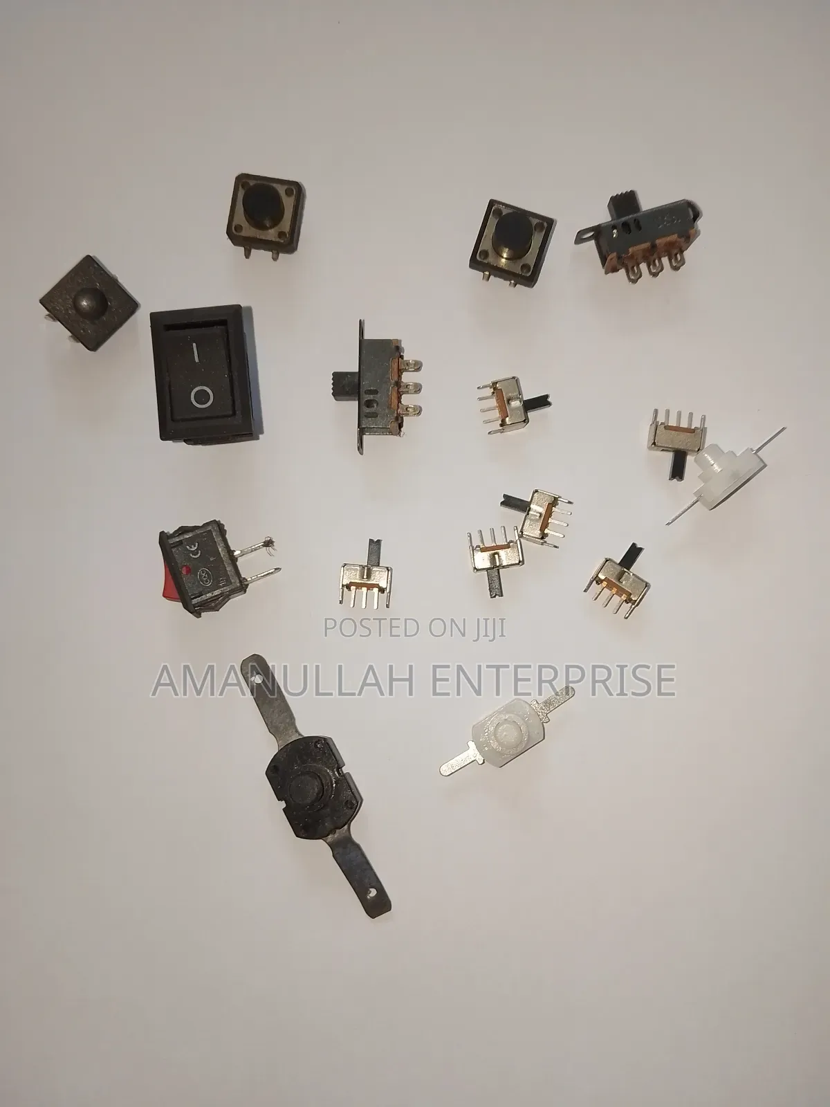 Mini Dc Switch for Diy Projects (10 Pcs)