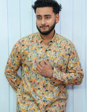 Digital Print Cotton Shirt
