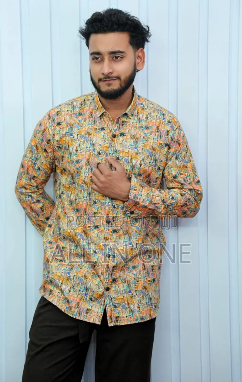 Digital Print Cotton Shirt